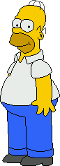 Homer standing